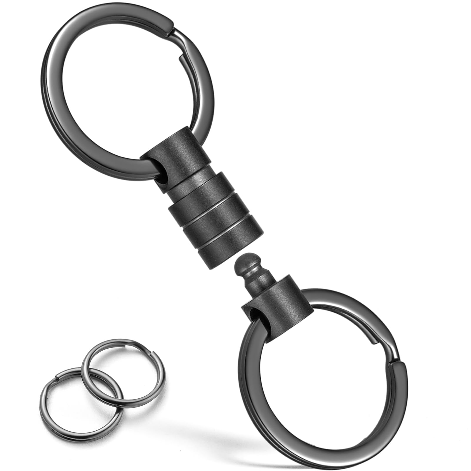Amazon.com: FEGVE Titanium Quick Release Keychain, Small